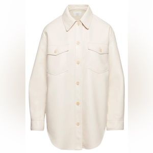 Aritzia Ganna Shirt Jacket in Birch #92533